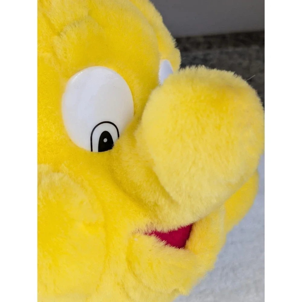 VINTAGE rare PLUSH ORIGINAL LITTLE MERMAID 1991 TYCO FLOUNDER FISH  DISNEY